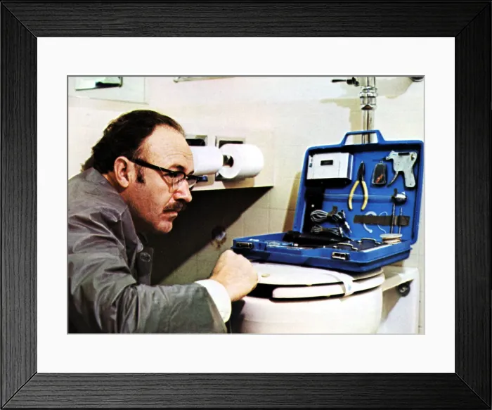 Framed Print : THE CONVERSATION, Gene Hackman, 1974