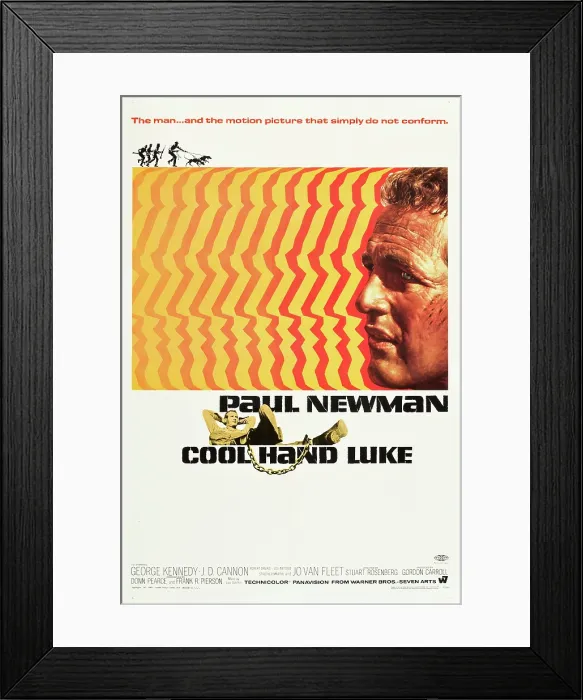 Framed Print : COOL HAND LUKE, Paul Newman, 1967 Framed Print : COOL HAND LUKE, Paul Newman, 1967