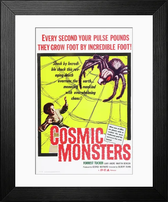 Framed Print : THE COSMIC MONSTER, (aka COSMIC MONSTERS, aka THE STRANGE WORLD OF PLANET X), Gaby Andre, 1958
