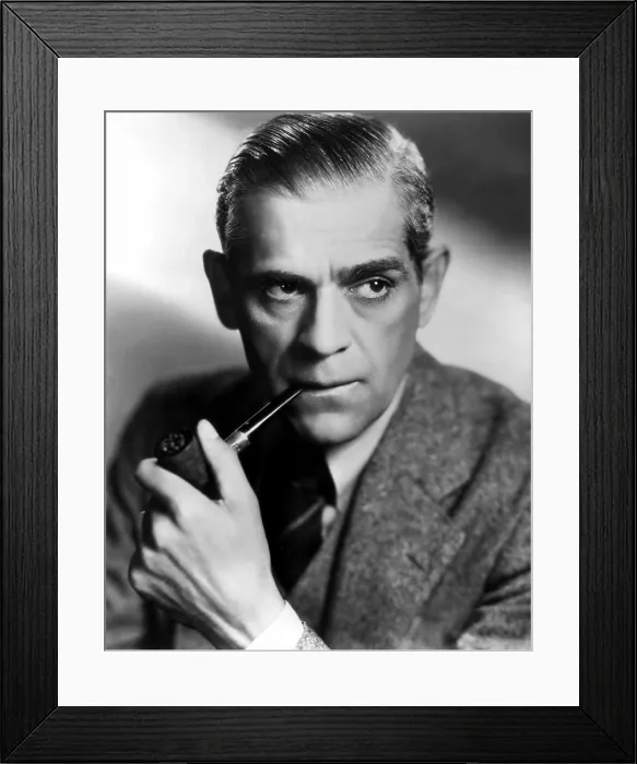 Framed Print : Boris Karloff Framed Print : Boris Karloff