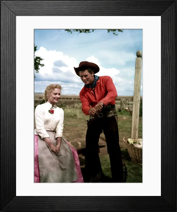 Framed Print : OKLAHOMA!, Shirley Jones, Gordon MacRae, 1955 Framed Print : OKLAHOMA!, Shirley Jones, Gordon MacRae, 1955