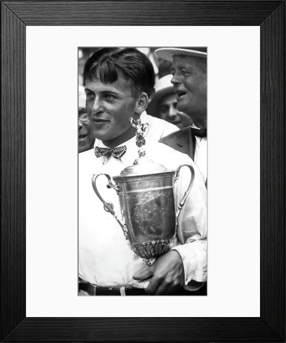 Framed Print : BOBBY JONES, portrait c. 1923. Courtesy: CSU Archives  /  Everett Collection