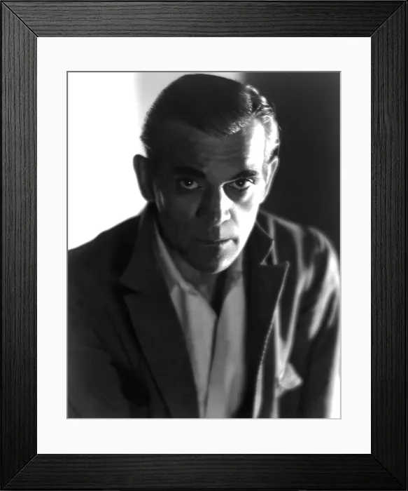 Framed Print : Boris Karloff, Universal Pictures, 1935