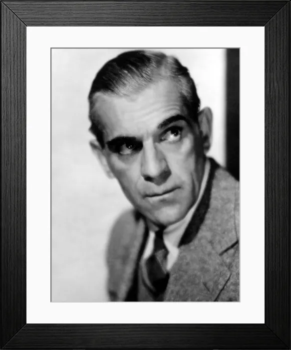Framed Print : Boris Karloff, ca 1939
