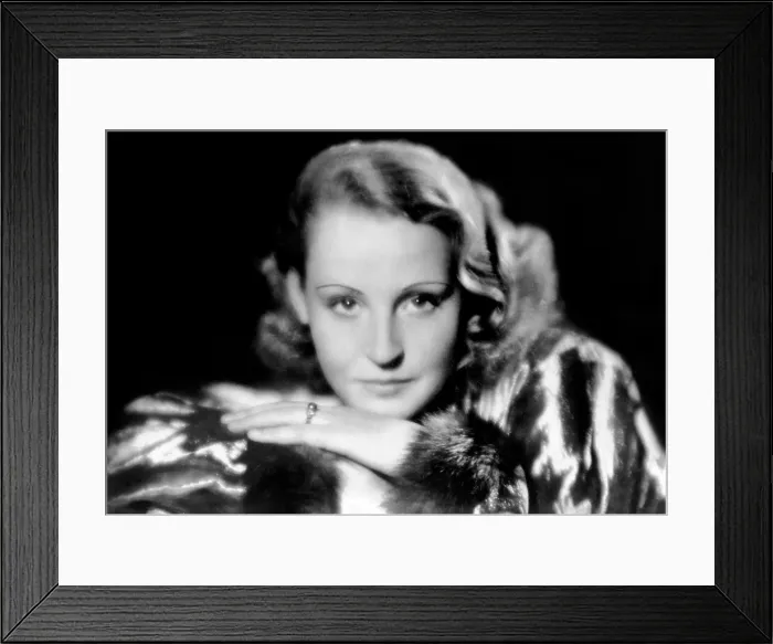 Framed Print : Brigitte Helm, ca. 1933 Framed Print : Brigitte Helm, ca. 1933