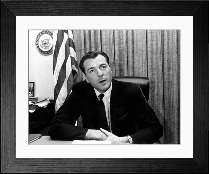 Framed Print : Bob Mathias, 1962. Courtesy: CSU Archives  /  Everett Collection