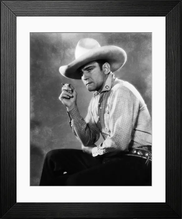 Framed Print : Buck Jones, ca early 1930s Framed Print : Buck Jones, ca early 1930s