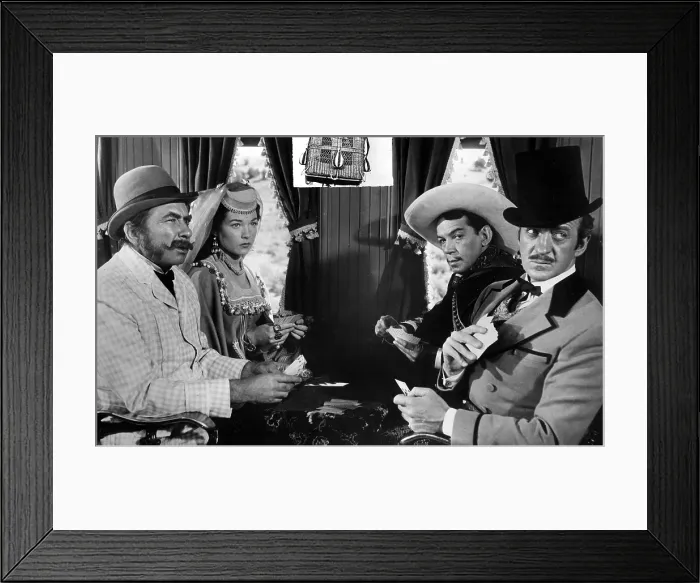 Framed Print : AROUND THE WORLD IN 80 DAYS, (aka AROUND THE WORLD IN EIGHTY DAYS), Robert Newton, Shirley MacLaine, Cantinflas, David Niven, 1956