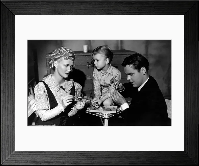 Framed Print : BLONDIE, Penny Singleton, Larry Simms, Arthur Lake, 1938