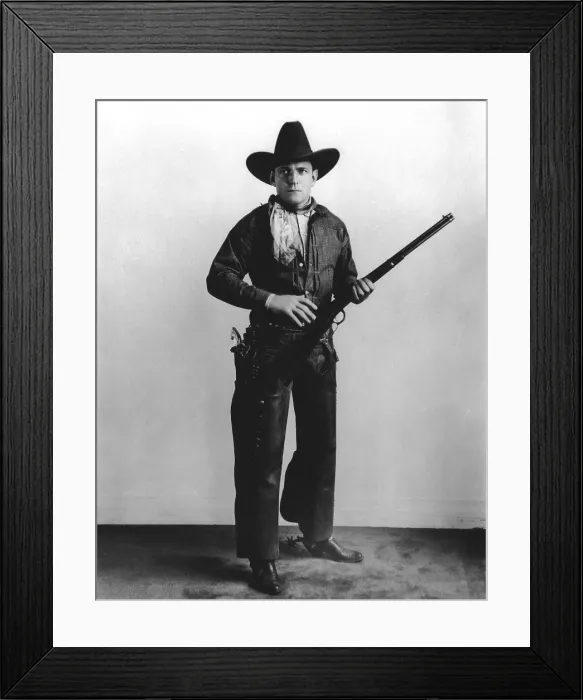 Framed Print : Buck Jones, ca. 1920s Framed Print : Buck Jones, ca. 1920s