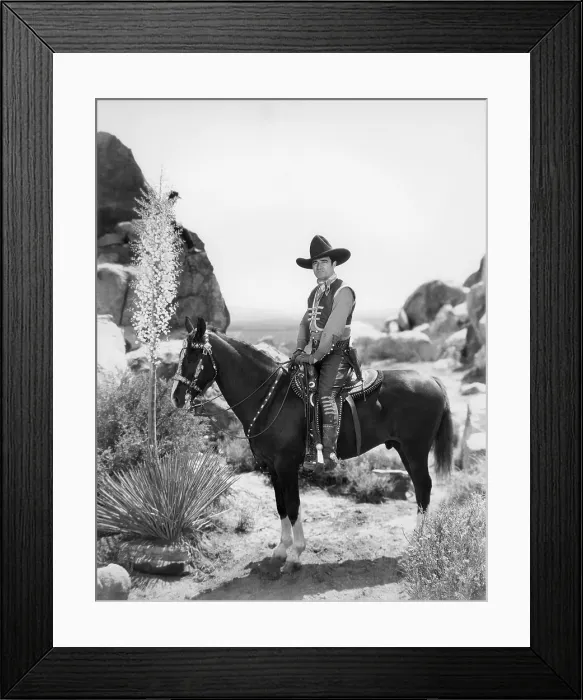 Framed Print : Buck Jones, ca early 1930s
