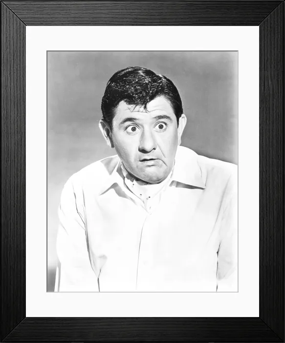 Framed Print : Buddy Hackett, 1960s Framed Print : Buddy Hackett, 1960s