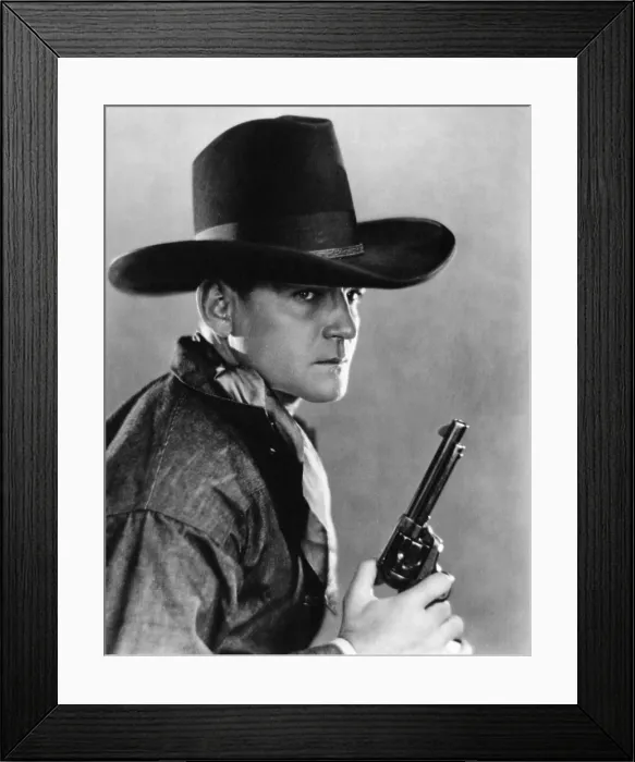 Framed Print : Buck Jones, ca. 1930s, ph: W.F. Seeley