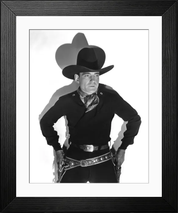 Framed Print : Buck Jones, portrait ca. 1930s Framed Print : Buck Jones, portrait ca. 1930s