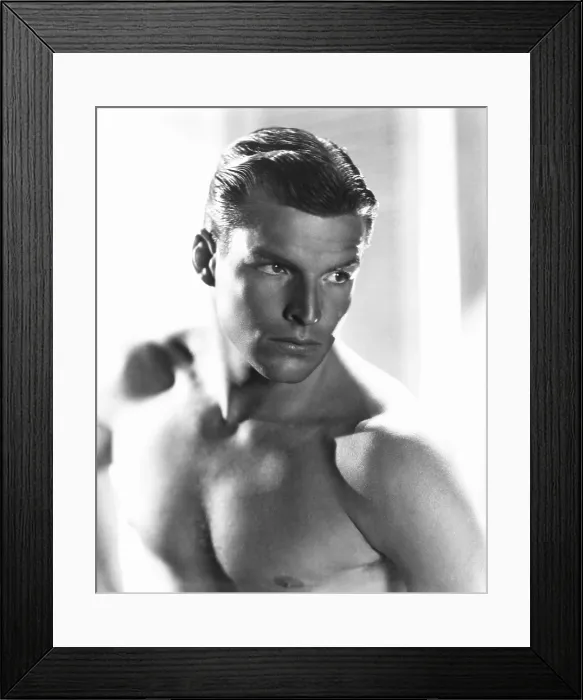 Framed Print : Buster Crabbe, ca. mid-1930s