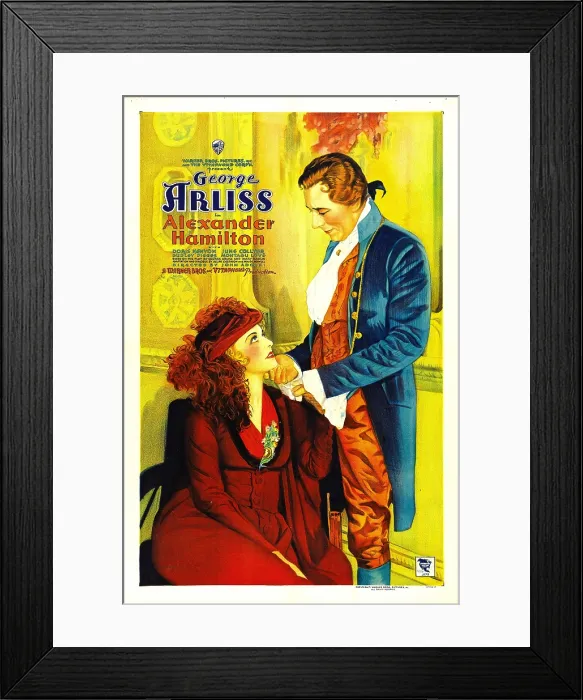 Framed Print : ALEXANDER HAMILTON, Doris Kenyon, George Arliss (r.), 1931