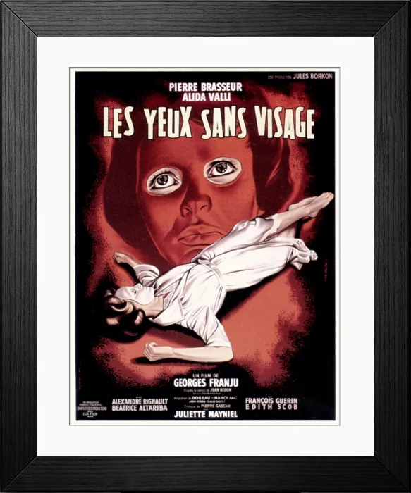 Framed Print : EYES WITHOUT A FACE, (aka LES YEUX SANS VISAGE), 1959
