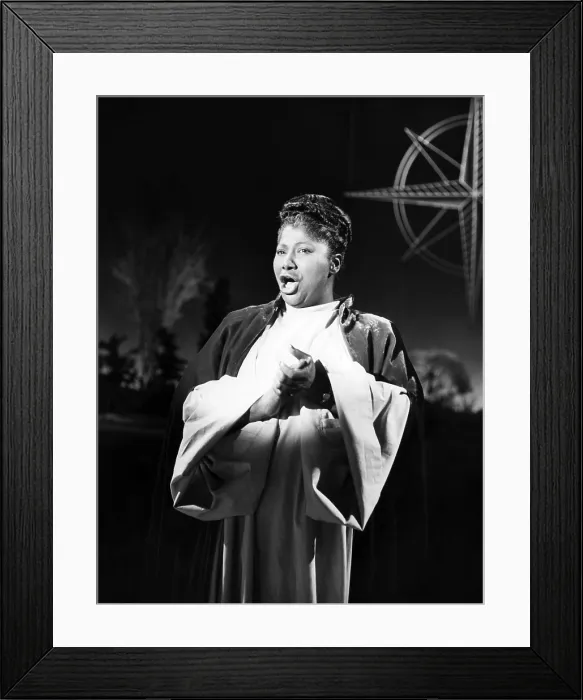 Framed Print : American gospel singer Mahalia Jackson, (1912-1972), c. 1960's.. Courtesy: CSU Archives / Everett Collection Framed Print : American gospel singer Mahalia Jackson, (1912-1972), c. 1960's.. Courtesy: CSU Archives / Everett Collection