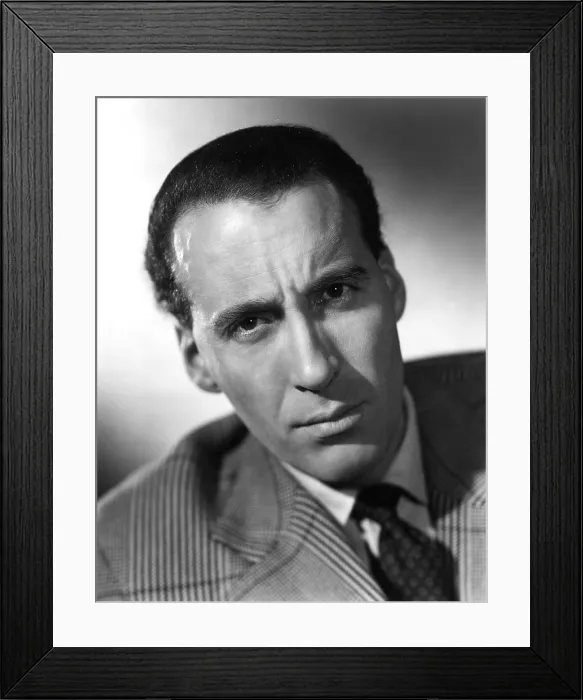 Framed Print : Christopher Lee, 1958