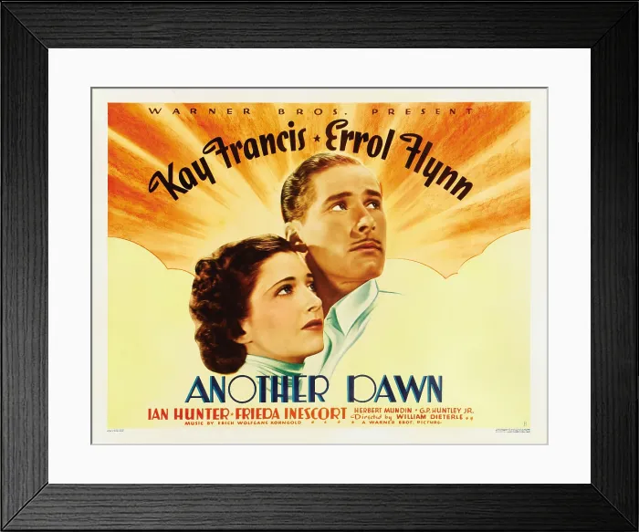 Framed Print : ANOTHER DAWN, from left: Kay Francis, Errol Flynn, 1937 Framed Print : ANOTHER DAWN, from left: Kay Francis, Errol Flynn, 1937