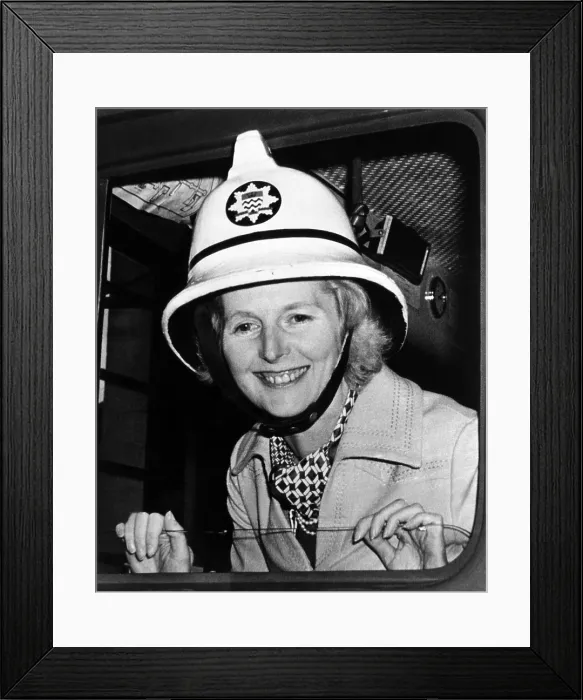 Framed Print : Margaret Thatcher, future Prime Minister of the United Kingdom, circa 1976. Courtesy: CSU Archives / Everett Collection