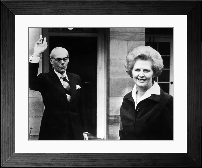 Framed Print : Margaret Thatcher (right), and her husband, Dennis Thatcher, circa 1977. Courtesy: CSU Archives / Everett Collection Framed Print : Margaret Thatcher (right), and her husband, Dennis Thatcher, circa 1977. Courtesy: CSU Archives / Everett Collection