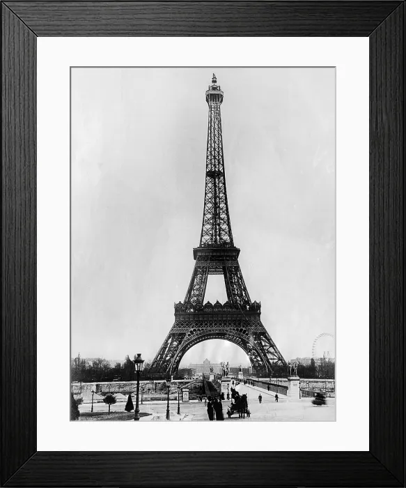 Framed Print : Eiffel Tower, Paris France. ca. 1928.Courtesy: CSU Archives / Everett Collection