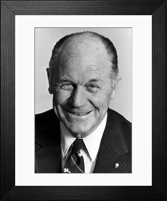 Framed Print : Chuck Yeager, pilot and former General in the U.S. Air Force, 1981.. Courtesy: CSU Archives  /  Everett Collection