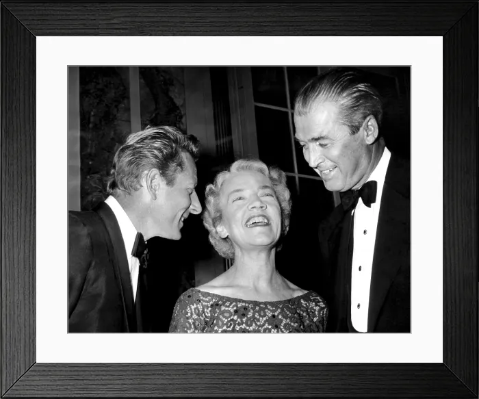 Framed Print : Danny Kaye, Senator Margaret Chase Smith and James Stewart at the 16th Annual Awards Dinner of the Overseas Press Club of America at the Waldorf-Astoria Hotel, New York Framed Print : Danny Kaye, Senator Margaret Chase Smith and James Stewart at the 16th Annual Awards Dinner of the Overseas Press Club of America at the Waldorf-Astoria Hotel, New York