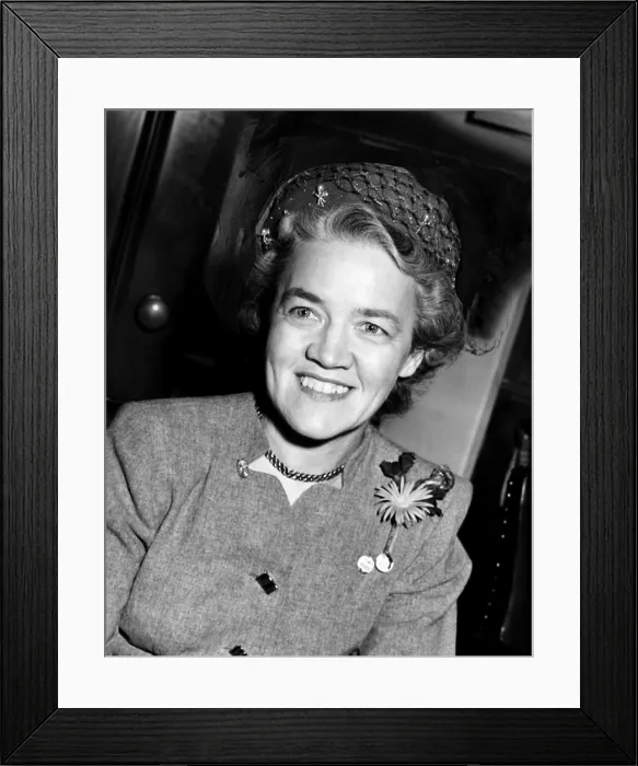 Framed Print : Senator Margaret Chase Smith ca. 1940s. Courtesy: CSU Archives / Everett Collection