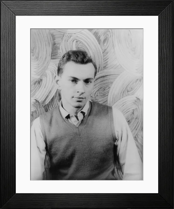 Framed Print : Gore Vidal, portrait by Carl Van Vechten, November 14, 1948