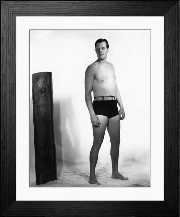 Framed Print : Charles Starrett, late 1930s Framed Print : Charles Starrett, late 1930s