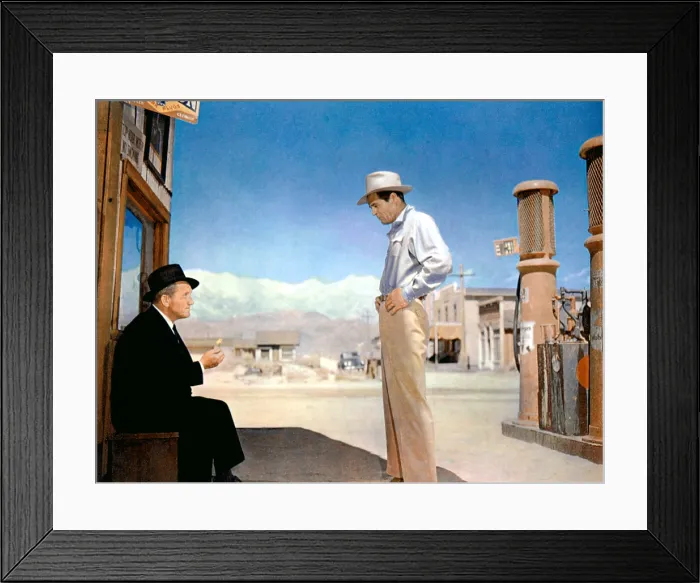 Framed Print : BAD DAY AT BLACK ROCK, Spencer Tracy, Robert Ryan, 1955 Framed Print : BAD DAY AT BLACK ROCK, Spencer Tracy, Robert Ryan, 1955
