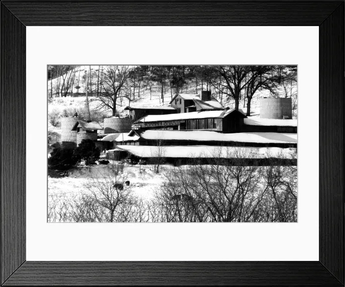 Framed Print : The self-designed home of architect Frank Lloyd Wright located near Spring Green, Wisconsin, 1967.. Courtesy: CSU Archives  /  Everett Collection