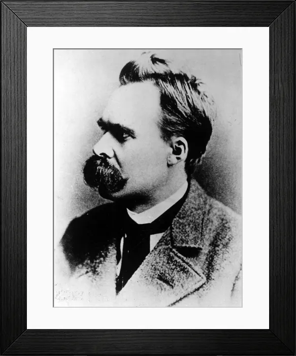 Framed Print : Friedrich Nietzsche, 1887. Courtesy: CSU Archives  /  Everett Collection