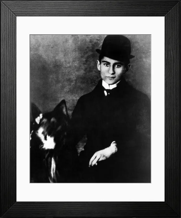 Framed Print : Author Franz Kafka, ca. 1910s. Courtesy: CSU Archives / Everett Collection Framed Print : Author Franz Kafka, ca. 1910s. Courtesy: CSU Archives / Everett Collection