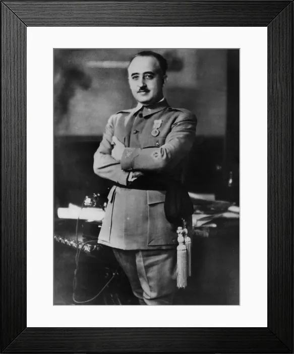 Framed Print : General Francisco Franco, fascist dictator of Spain. 1949.Courtesy CSU Archives / Everett Collection Framed Print : General Francisco Franco, fascist dictator of Spain. 1949.Courtesy CSU Archives / Everett Collection