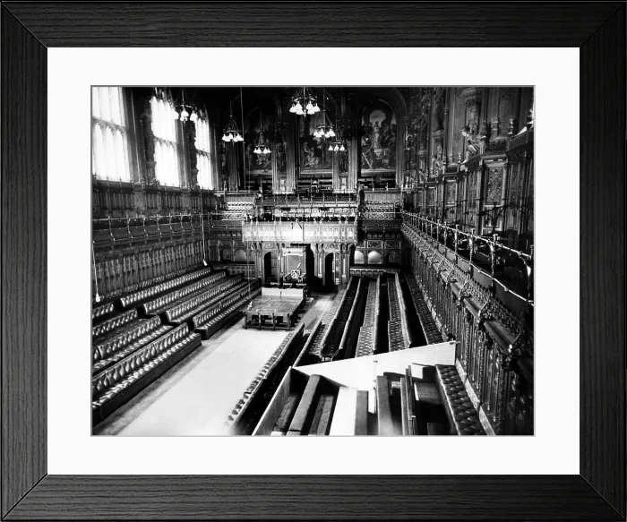 Framed Print : Inside the House of Commons, London, England, ca. 1950. Courtesy CSU Archives / Everett Collection