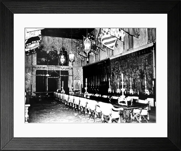 Framed Print : Hearst Castle, San Simeon, California CSU Archives /  courtesy Everett Collection