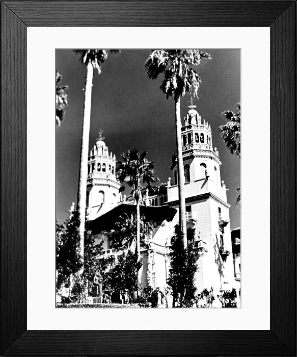 Framed Print : Hearst Castle, San Simeon, California CSU Archives /  courtesy Everett Collection