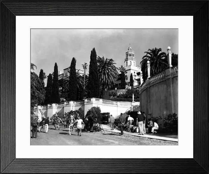 Framed Print : Hearst Castle, San Simeon, California CSU Archives /  courtesy Everett Collection