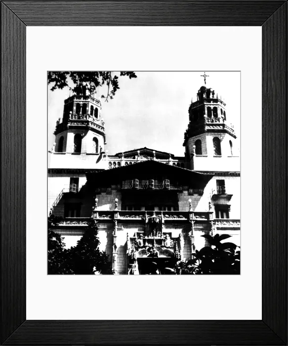 Framed Print : Hearst Castle, San Simeon, California CSU Archives /  courtesy Everett Collection