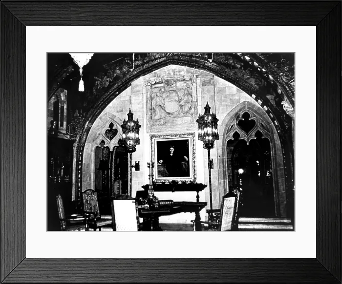 Framed Print : Hearst Castle, San Simeon, California CSU Archives /  courtesy Everett Collection