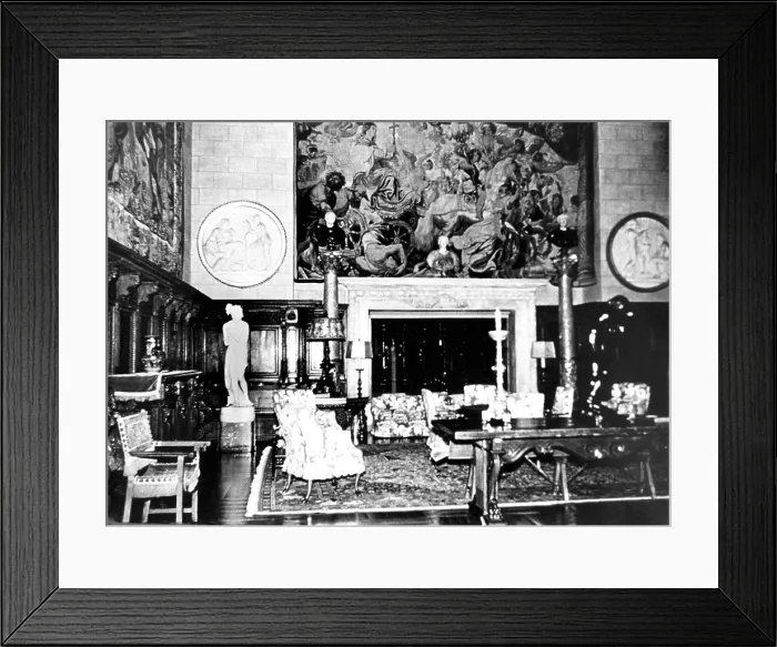 Framed Print : Hearst Castle, San Simeon, California CSU Archives /  courtesy Everett Collection