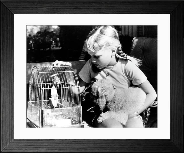 Framed Print : Mia Farrow circa 1950s. Courtesy: CSU Archives / Everett Collection Framed Print : Mia Farrow circa 1950s. Courtesy: CSU Archives / Everett Collection