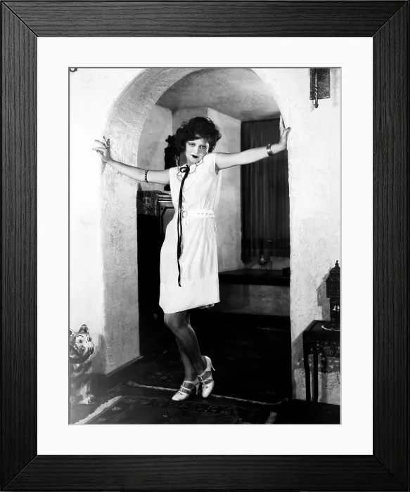 Framed Print : Clara Bow, 1927 Framed Print : Clara Bow, 1927