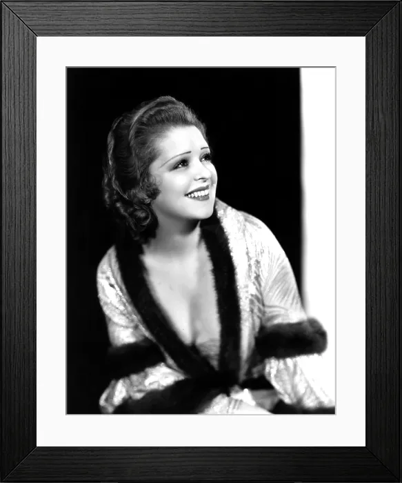 Framed Print : Clara Bow, 1933