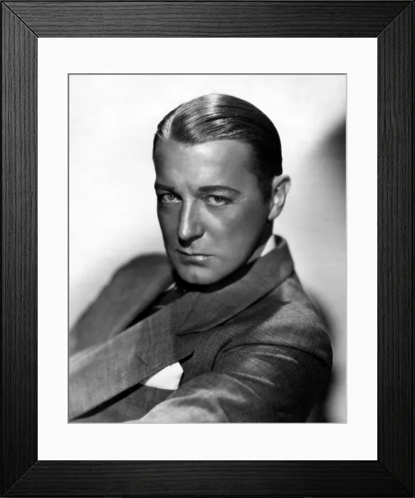 Framed Print : Clive Brook, portrait Framed Print : Clive Brook, portrait