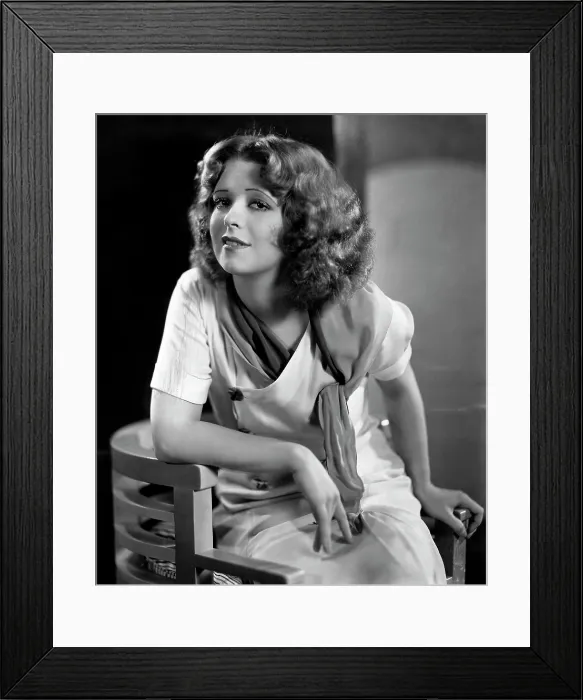 Framed Print : Clara Bow, 1933 Framed Print : Clara Bow, 1933