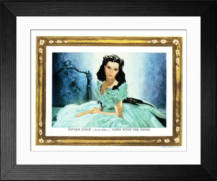 Framed Print : GONE WITH THE WIND, Vivien Leigh, 1939 Framed Print : GONE WITH THE WIND, Vivien Leigh, 1939